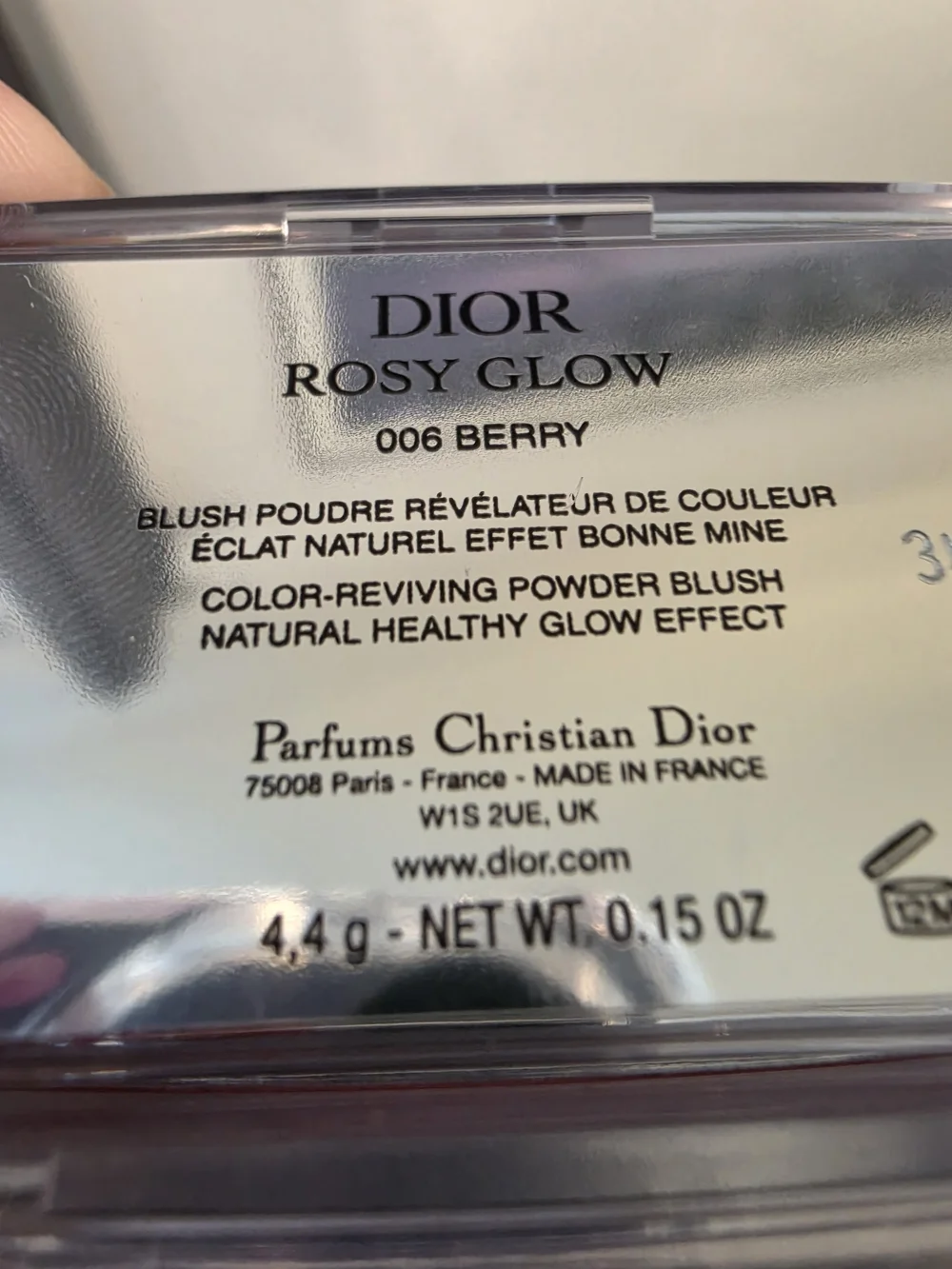 Dior compact blush